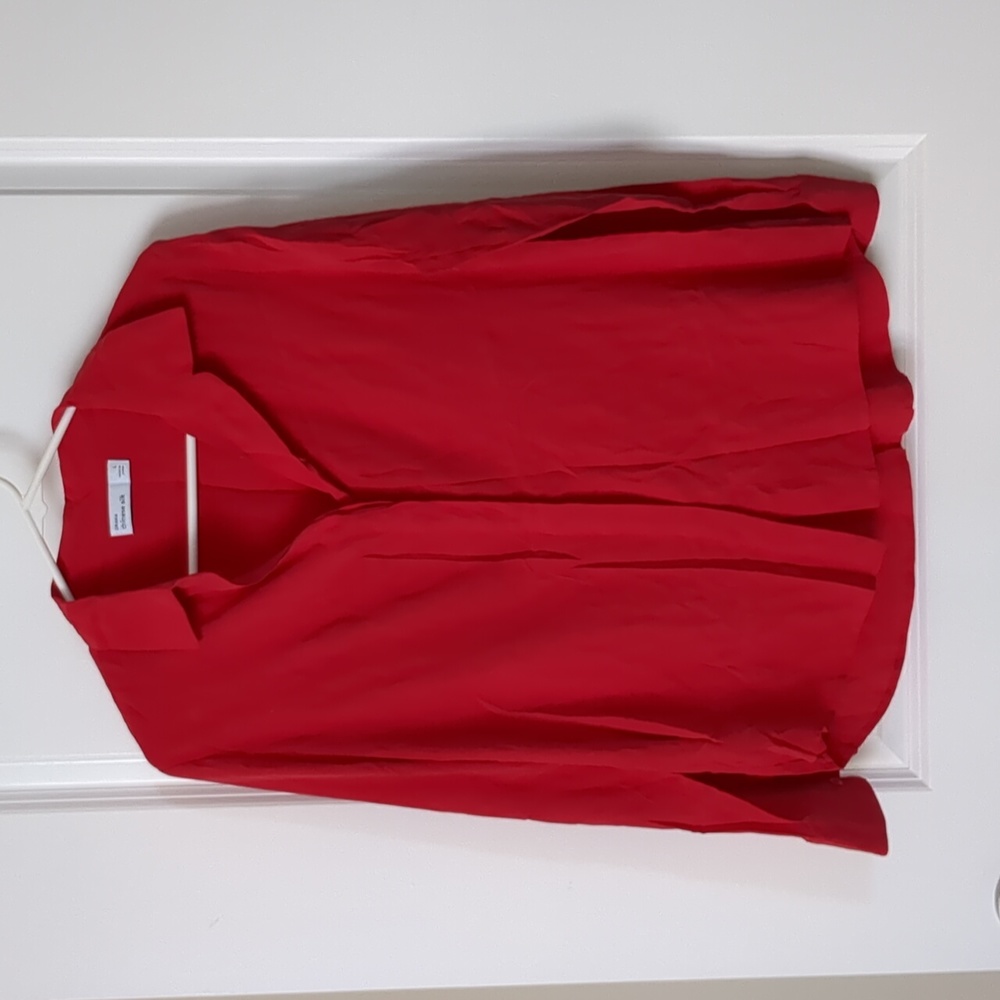 NWOT Grana Silk Long Sleeve Shirt